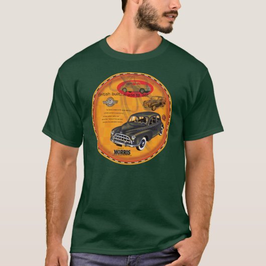 Morris Minor auto teken T-shirt (Voorkant)
