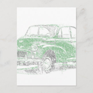 Morris Minor (Biro) Briefkaart
