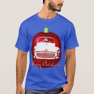 Morris Minor Britse klassiek monoblock Kerstmis b T-shirt