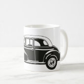 Morris Minor Car Wandeleend Koffiemok (Voorkant rechts)