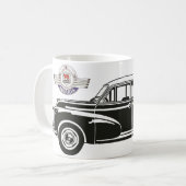 Morris Minor Car Wandeleend Koffiemok (Voorkant links)