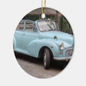 Morris Minor Convertible Tourer Keramisch Ornament (Links)