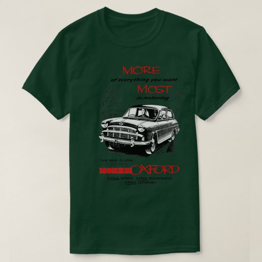 MORRIS OXFORD T-SHIRT (Design voorkant)