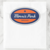 Morris Park Ovale Sticker (Tas)