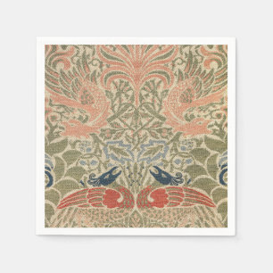 Morris -  Pauw & Dragon Bloempatroon Servet