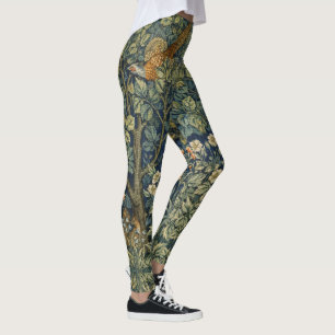 Morris  Pheasant eekhoorn & Bloempatroon Leggings