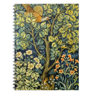 Morris  Pheasant eekhoorn & Bloempatroon Notitieboek