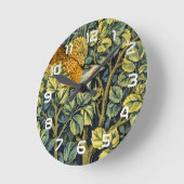 Morris  Pheasant eekhoorn & Bloempatroon Ronde Klok (Hoek)