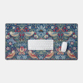 Morris Strawberry Thief Classique Bleu Indigo Fin (Clavier et souris)