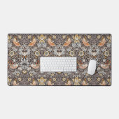 Morris Strawberry Thief Floral Pattern Earth Tones (Clavier et souris)