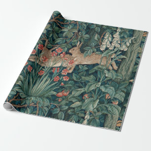 Morris Tapestry Forest Rabbits Cadeaupapier