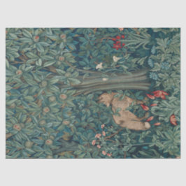 Morris Tapestry Fox Tissue Papier
