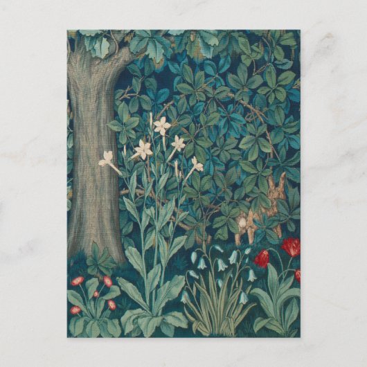 Morris Tapestry Nicotiana Arts et artisanat Carte (Devant)