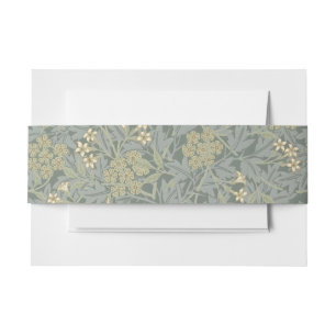 Morris Vine & Jasmine Garden Flower Classic Uitnodigingen Wikkel