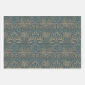  Morris Vogels Peacock Vine Dragon Turkeys Inpakpapier Vel (Voorkant 2)