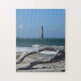 Morris-vuurtoren en -bomen legpuzzel