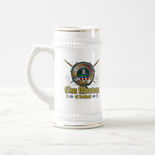 Morrison Clan Badge Bierpul (Links)