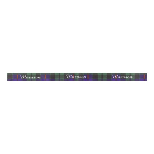 Morrison clan Pset Scottish tartan Lint (Voorkant)