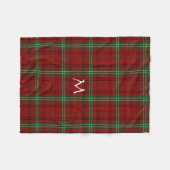 Morrison Clan Tartan Pset Fleece Blanket Deken (Voorkant (Horizontaal))