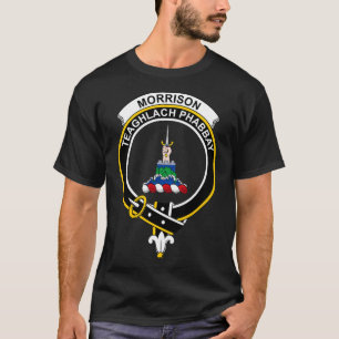 Morrison Crest Tartan Clan Scottish Clan T-shirt
