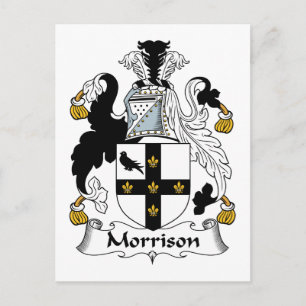 Morrison Family Crest Briefkaart