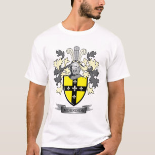Morrison Family Crest Coat of Arms T-shirt