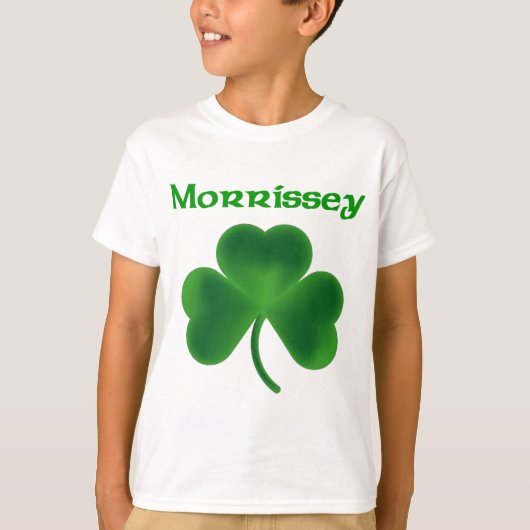 Morrissey Shamrock T-shirt (Voorkant)