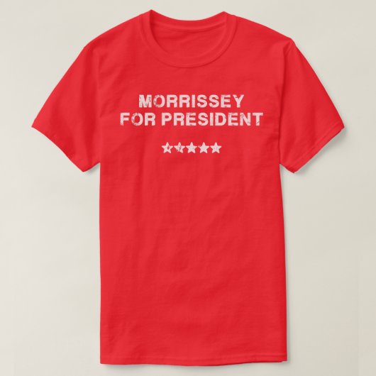 Morrissey voor  Distressed T-shirt (Design voorkant)