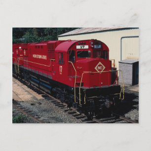 Morristown en Erie Alcos, No. 17 en No. 16, Morr Briefkaart