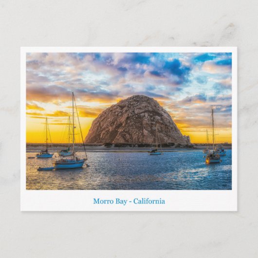 Morro Bay Briefkaart (Voorkant)