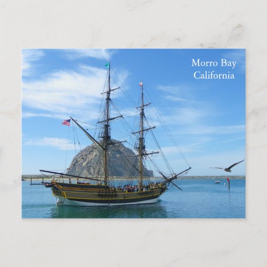 Morro Bay Briefkaart! Briefkaart (Voorkant)