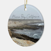 Morro Bay California Coastal Photography Keramisch Ornament (Links)