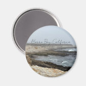 Morro Bay California Coastal Photography Magneet (Voorkant / Achterkant)