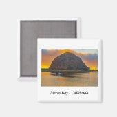 Morro Bay, California Magnet Magneet (Voorkant / Achterkant)