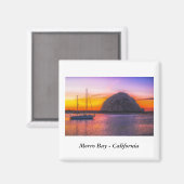Morro Bay, California Magnet Magneet (Voorkant / Achterkant)