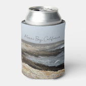 Morro Bay California Ocean Cliffs Photography Blikjeskoeler (Blikje Voorkant)