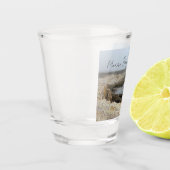 Morro Bay California Ocean Cliffs Photography Shot Glas (Links)