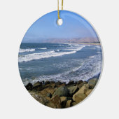 Morro Bay, Californië Keramisch Ornament (Links)