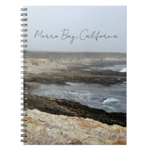 Morro Bay Californië Oceanklippen Fotografie Notitieboek