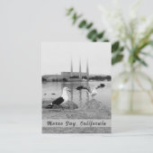 Morro Bay in zwart-wit Briefkaart (Staand voorkant)
