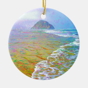 Morro Bay Painting Keramisch Ornament
