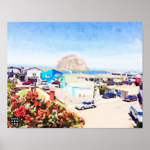 Morro Bay Poster