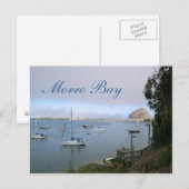 Morro Bay Travel Postcard Briefkaart (Voorkant / Achterkant)