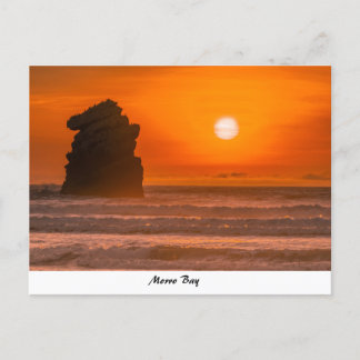 Morro Rock Beach Briefkaart