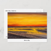 Morro Rock Beach Briefkaart (Voorkant / Achterkant)