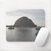 Morro Rock bij Morro Bay, CA Muismat (Met muis)