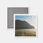 Morro Rock van de Dunes Square Magnet Magneet (Voorkant / Achterkant)