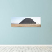Morro Rock verpakt canvas Afdruk (Insitu (Houten vloer))