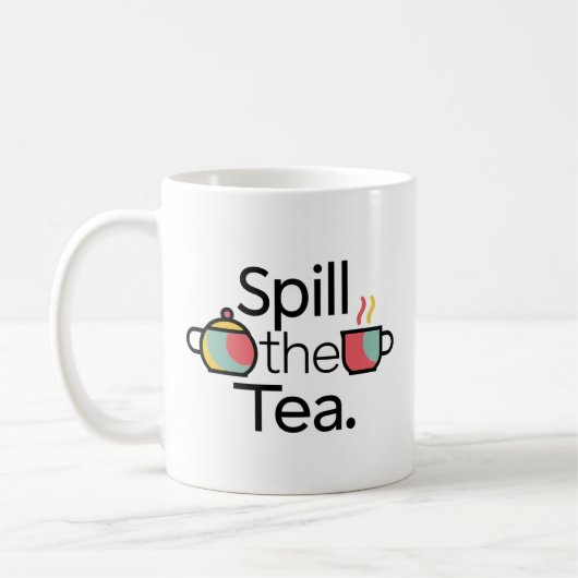 Mors de Tea Funny Coffee Mok (Links)