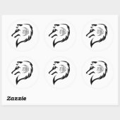 MORS Wolf Logo Sticker (Vel)